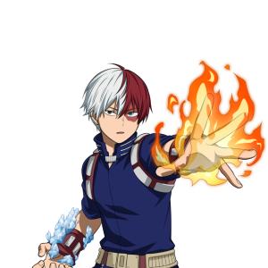 Shoto Todoroki: The Ice and Fire Duality